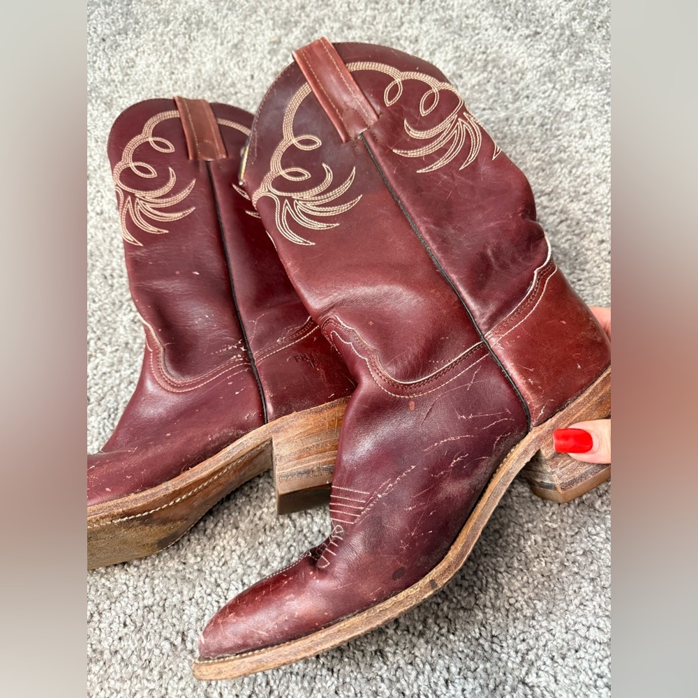 Vintage Frye Western Boots